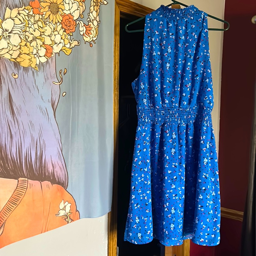 A New Day Floral sleeveless Dress in a Large